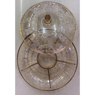 Khay đựng mứt tết  bằng nhựa trong Acrylic màu vàng