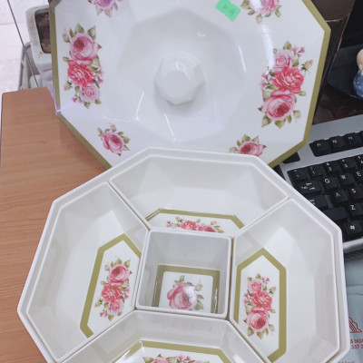 KHAY ĐỰNG MỨT TẾT BĂNG NHỰA PHÍP CAO CẤP - VD15