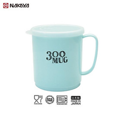 Cốc nhựa nắp mềm Nakaya 300ml có quai tiện lợi ( Giao màu ngẫu nhiên ) - xuất xứ Nhật Bản