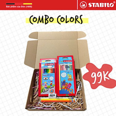 [GIÁ SỐC 99K] Combo COLORS 6 món sản phẩm STABILO