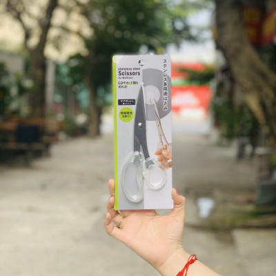 Bộ 3 cây kéo đa năng cao cấp Nhật Bản Echo Metal 18cm lưỡi kéo bằng thép không gỉ sắc bén & bền bỉ