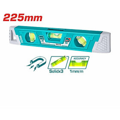 THƯỚC THỦY MINI 225MM TOTAL TMT2267 - HÀNG CHÍNH HÃNG