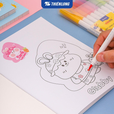 Combo 10 Tập học sinh 96 trang 5 ô ly vuông 2mm chấm kẻ 2/3 100gsm NB-118 Thiên Long - Mẫu ngẫu nhiên