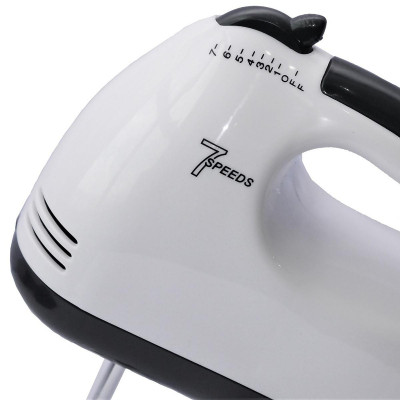 Máy Đánh Trứng Cầm Tay 7 Tốc Độ Công Suất Lớn Tặng Kèm 4 Que Đánh Thép Không Gỉ - Hàng Chính Hãng - Hàng Nhập Khẩu