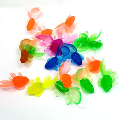 Bộ 144 Mô Hình Nhân Vật Cá Vàng Trang Trí