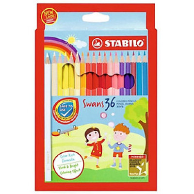 Bút Chì Màu Swans 2.9-Dài-Stabilo-CLS1878-36
