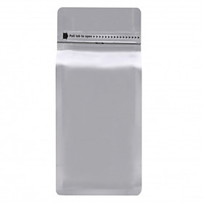 Túi Zip Đáy Bằng Pocket Trắng Mờ (13 x 26.5 cm) (50 Túi)