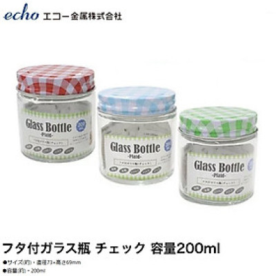 Hũ thủy tinh có nắp Echo Glass Bottle - Hàng Nội Địa Nhật Bản