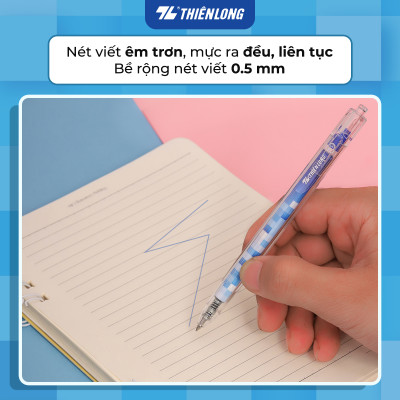 Combo 5/10/20 Bút gel Quick Dry Thiên Long GEL-066 - Premium Tip - Vật liệu tái chế