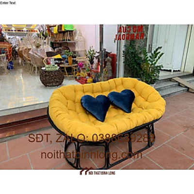 Ghế thư giãn Papasan đôi