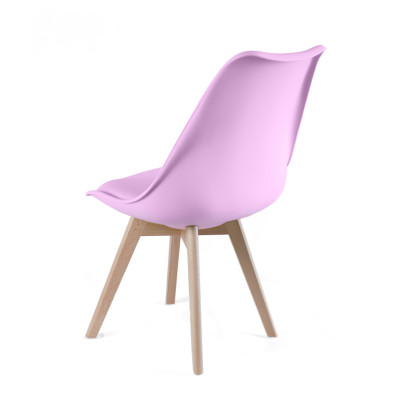 Ghế nhựa Viselium- Chân gỗ - Cobi home - NHẬP KHẨU CHÍNH HÃNG.