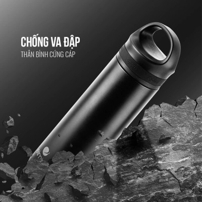 Bình Giữ Nhiệt Inox 304 Elmich EL-3686OL 500ml, Hàng Chính Hãng, Nắp Tích Hợp Quai Xách - JoyMall