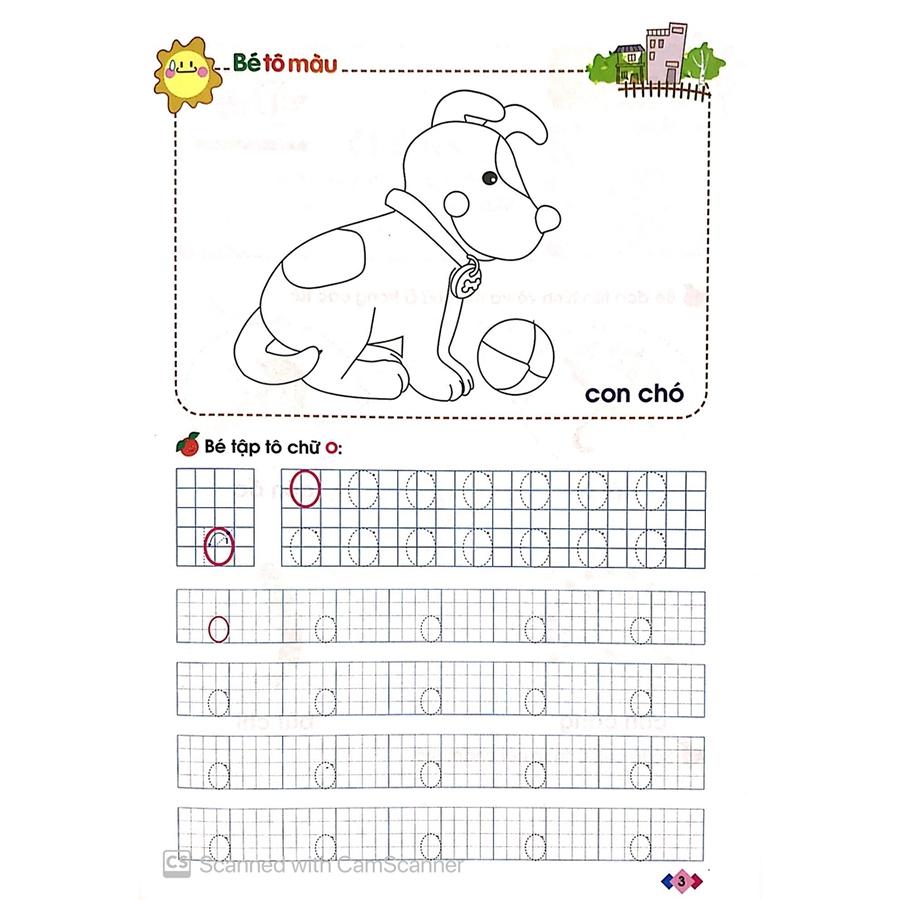 Mai Em Vào Lớp 1 - Vở Bé Làm Quen Với Chữ Cái ( 5 - 6T) Tập 1 - Bản Quyền