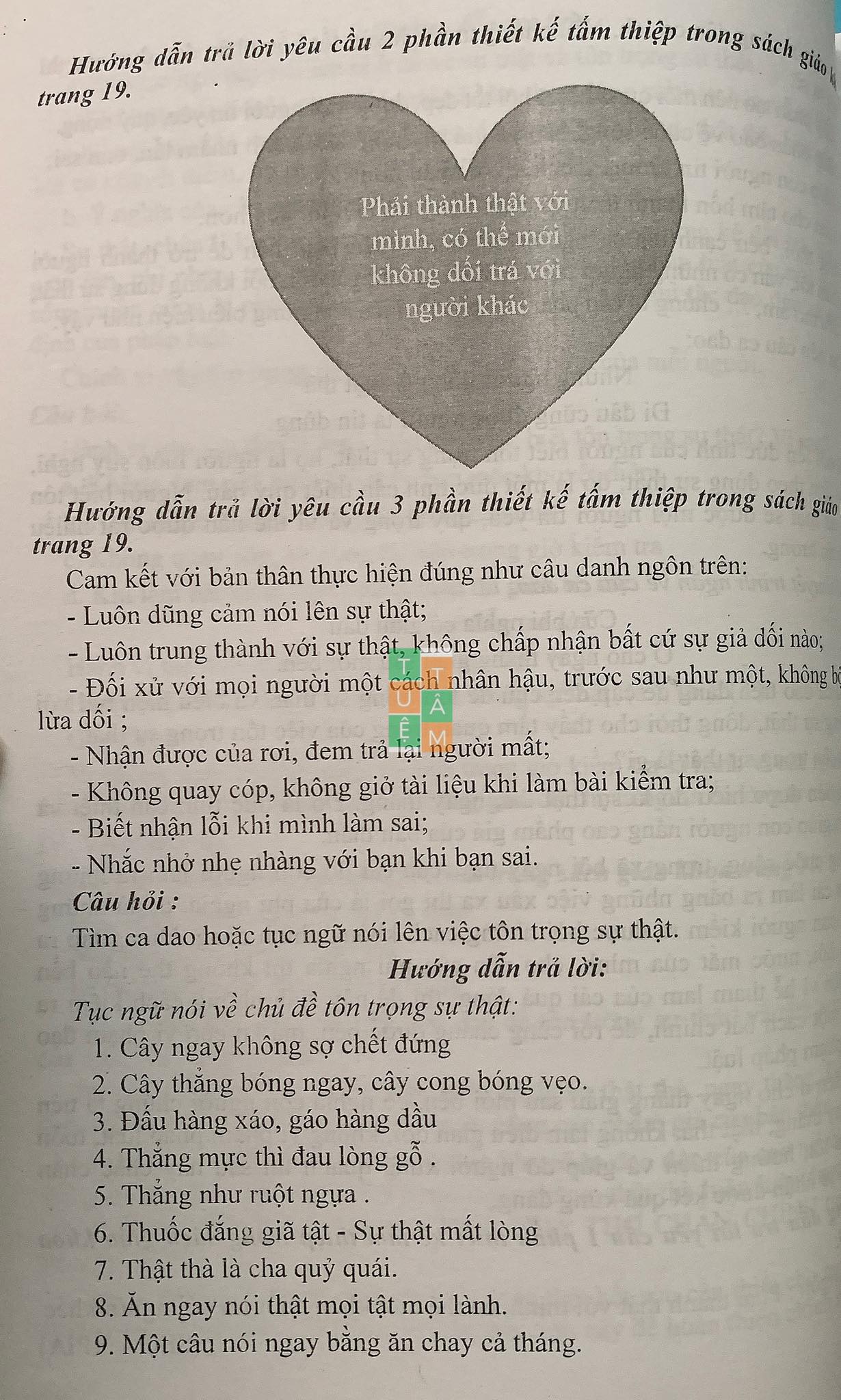 Sách - Hướng dẫn trả lời câu hỏi và bài tập Giáo dục công dân lớp 6 (Chân trời sáng tạo)
