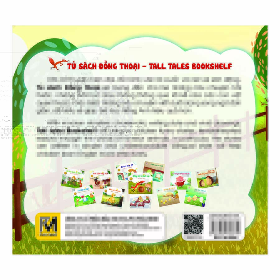 Bộ Truyện Tranh Đồng Thoại Song Ngữ Anh - Việt (Trọn Bộ 6 Cuốn)(Tái Bản)