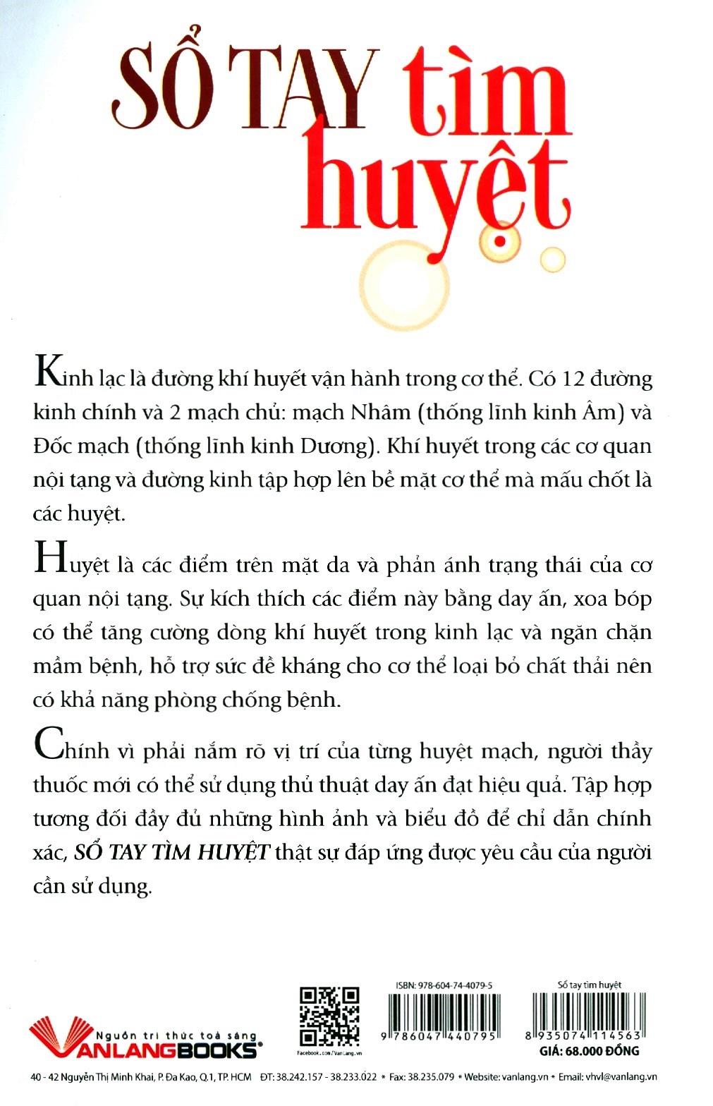 Sổ Tay Tìm Huyệt 2019