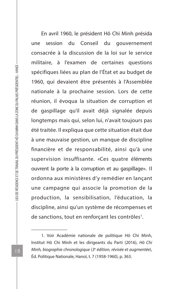 Lieu de residence et de travail du pesident Ho Chi Minh dans la zone du palais presidentiel - Hà Nội