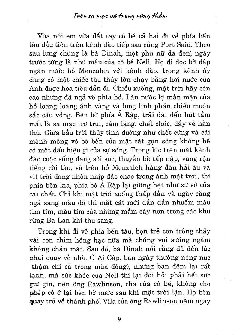 Trên Sa Mạc Và Trong Rừng Thẳm