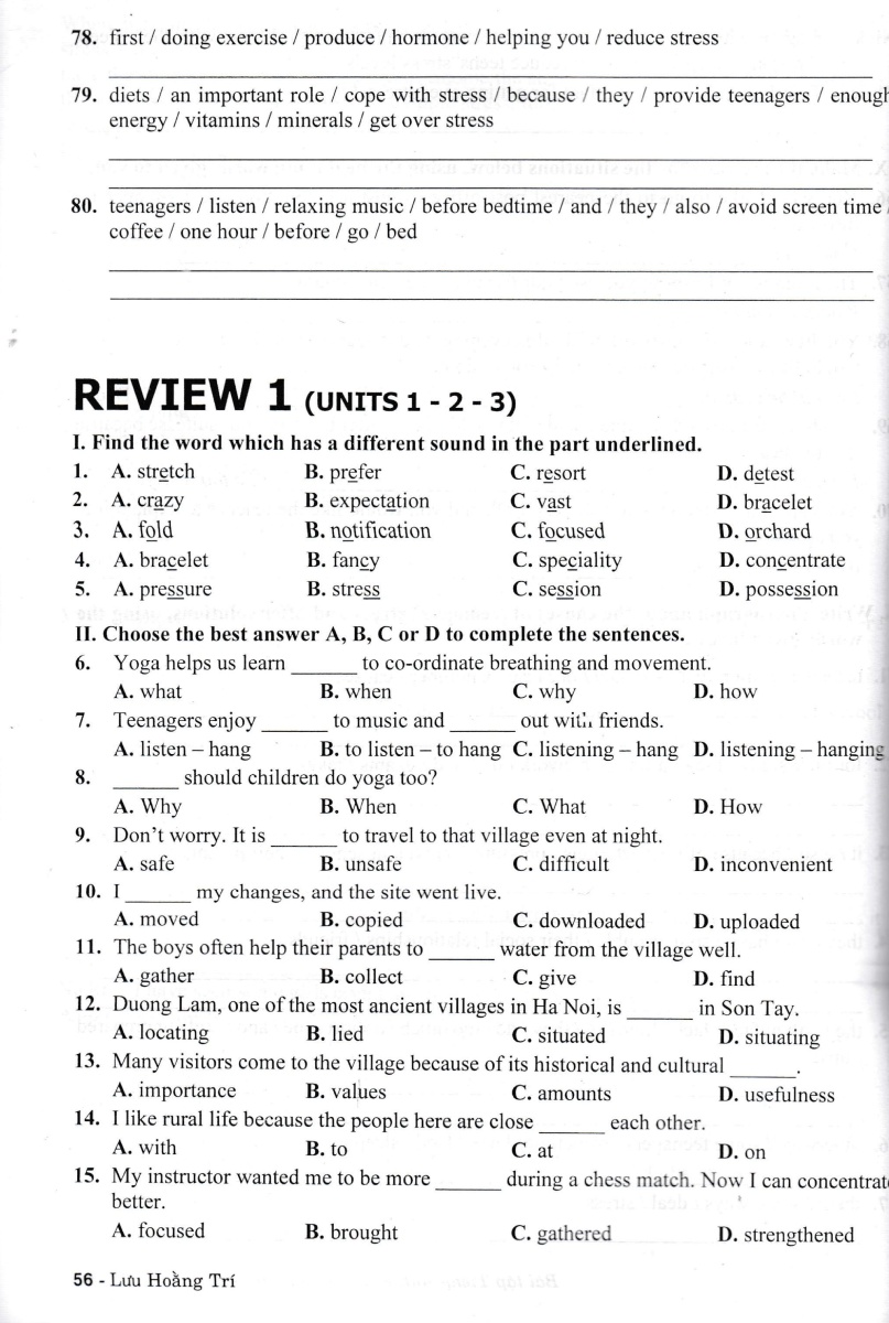 Bài Tập Tiếng Anh 8 - Không Đáp Án (Kết Nối Tri Thức) -Tặng Kèm File Đáp Án -HA