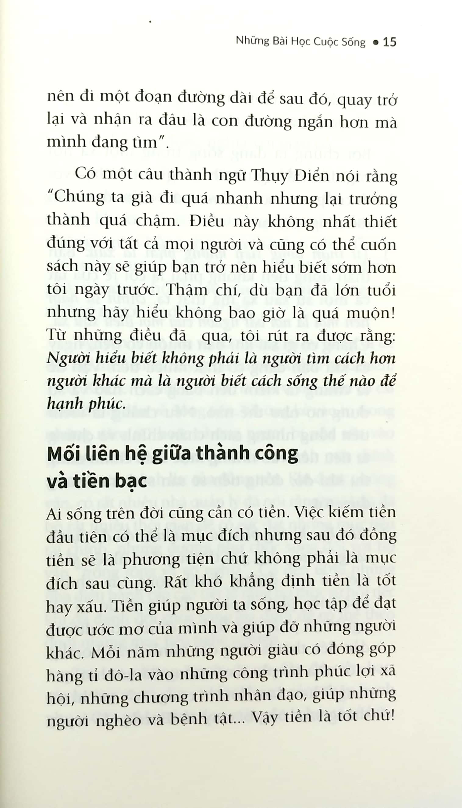 Những Bài Học Cuộc Sống (Tái Bản)