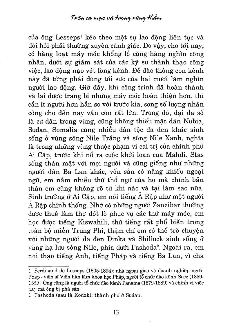 Trên Sa Mạc Và Trong Rừng Thẳm
