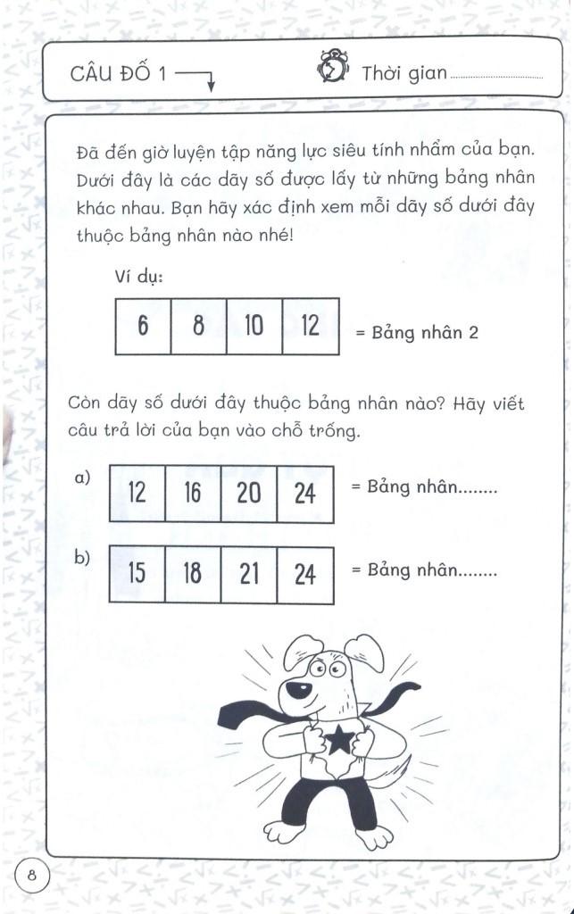Nhẩm Nhanh Tính Giỏi - 100+ Thử Thách Để Trẻ Yêu Toán Hơn