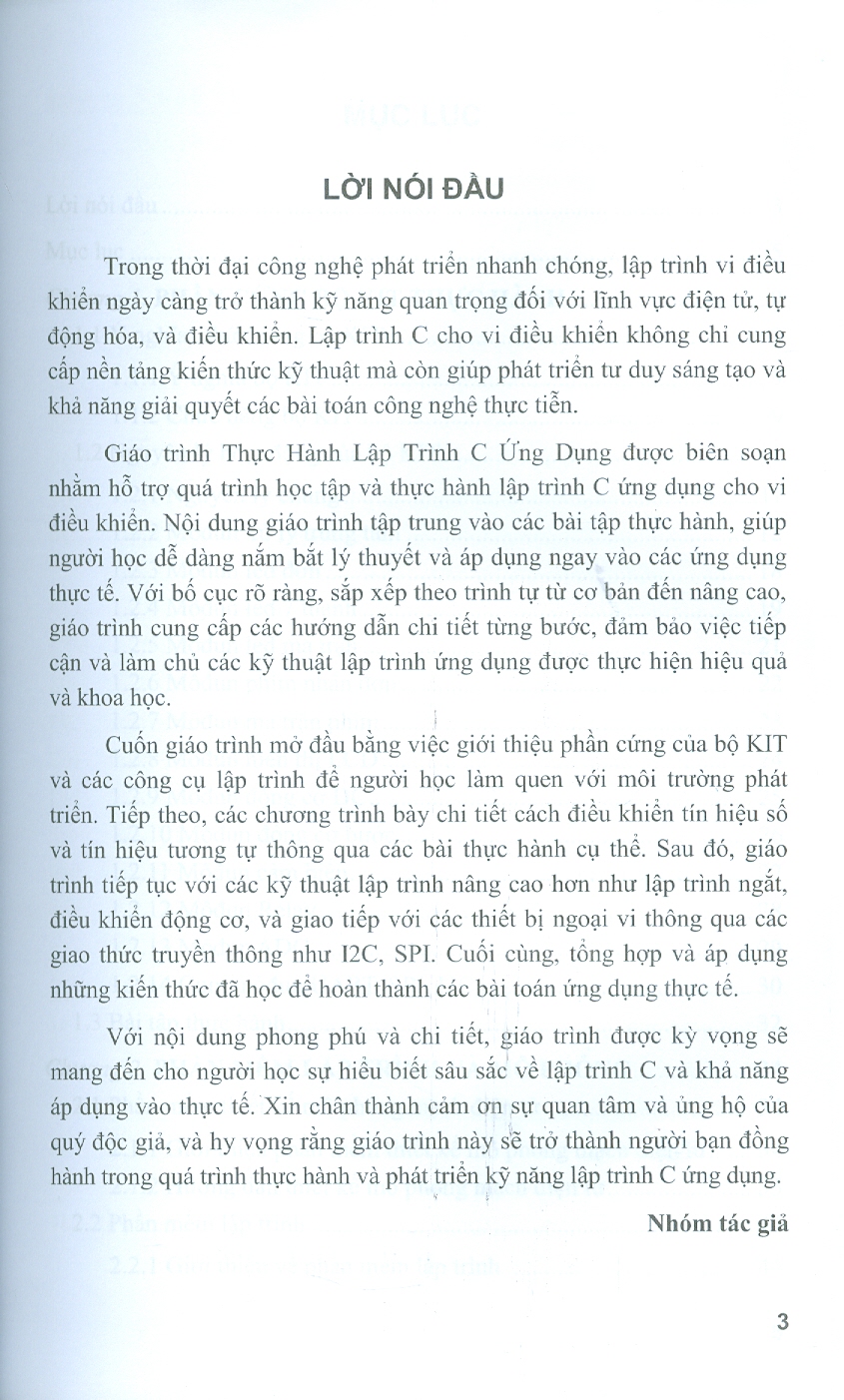 Giáo trình Thực Hành Lập Trình C Ứng Dụng