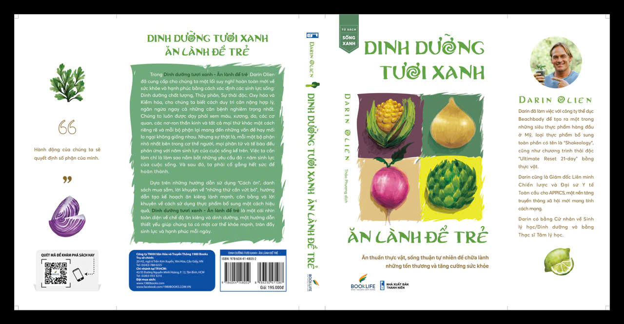 Sách - DINH DƯỠNG TƯƠI XANH, ĂN LÀNH ĐỂ TRẺ