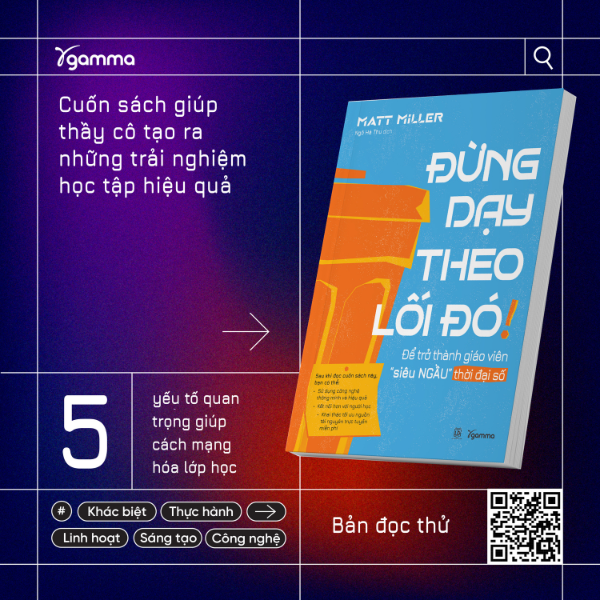 Combo Sách Của Tác Giả Matt Miller: A.I Cho Thầy Cô - Hướng Dẫn Ứng Dụng Nhanh & Hiệu Quả Trong Lớp Học + Đừng Dạy Học Theo Lối Đó - Để Trở Thành Giáo Viên Siêu Ngầu Trong Thời Đại Số