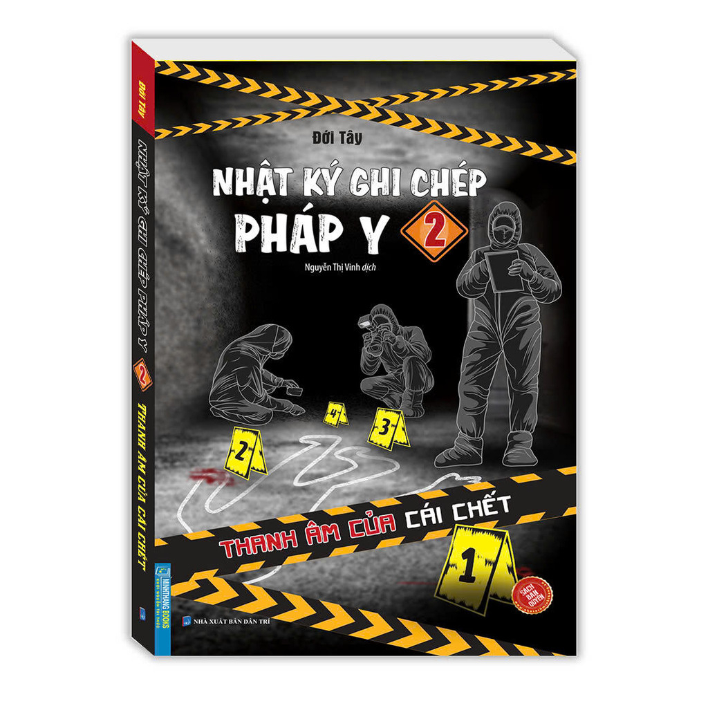 Sách - Hộp 3 cuốn Nhật ký ghi chép pháp y (tập 1,2,3)