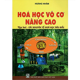 Sách - Hóa Học Vô Cơ Nâng Cao Tập 2 Các Nguyên Tố Hóa Học Tiêu Biểu (DN)