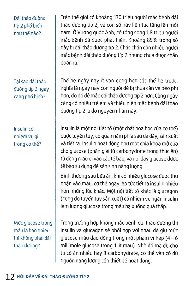 Hỏi Đáp Về Đái Tháo Đường Típ 2