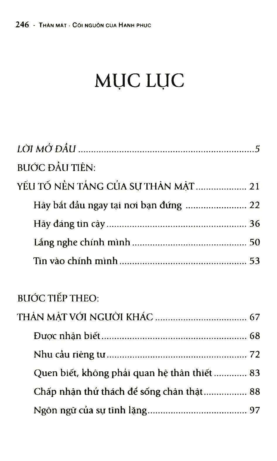 Thân Mật Cội Nguồn Của Hạnh Phúc (Tái Bản 2020)