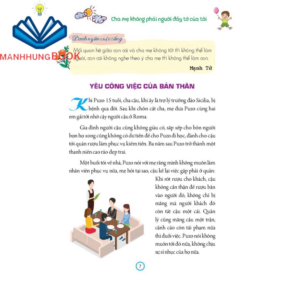 Sách - Nhật ký trưởng thành cúa đứa trẻ ngoan - Cha mẹ không phải người đầy tớ của tôi ( bản quyền)