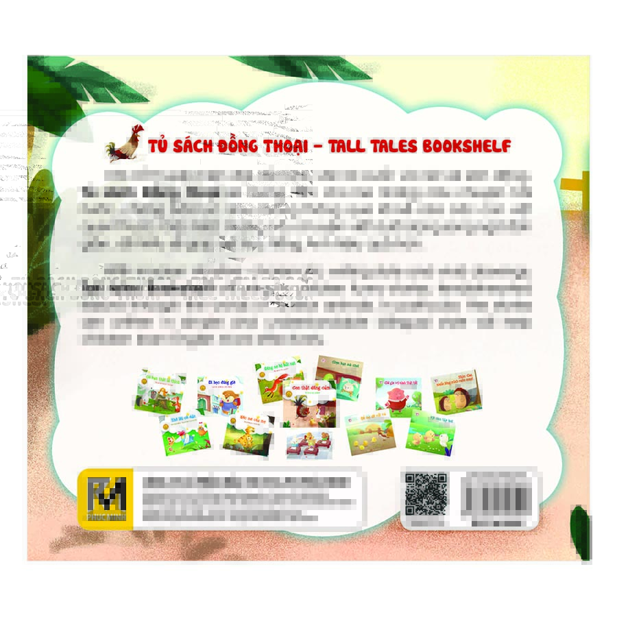 Bộ Truyện Tranh Đồng Thoại Song Ngữ Anh - Việt (Trọn Bộ 6 Cuốn)(Tái Bản)