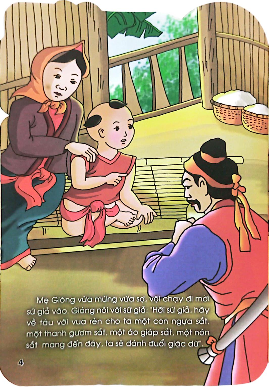 Truyện Cổ Tích Việt Nam Dành Cho Thiếu Nhi - Thánh Gióng (Tái Bản 2023)