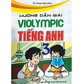 Sách - Hướng dẫn giải violympic tiếng anh 3