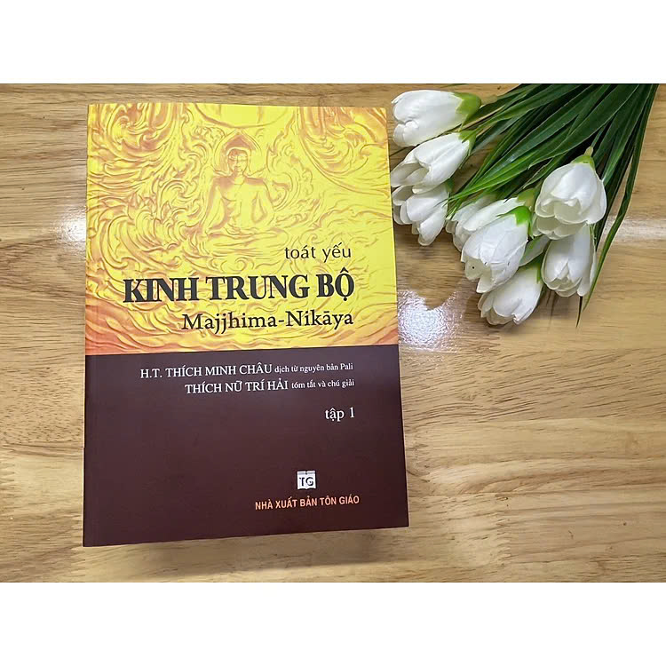 Bộ 3 quyển sách -Kinh Trung Bộ - Thích Minh Châu