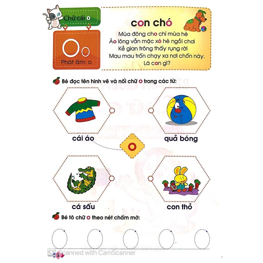 Mai Em Vào Lớp 1 - Vở Bé Làm Quen Với Chữ Cái ( 5 - 6T) Tập 1 - Bản Quyền