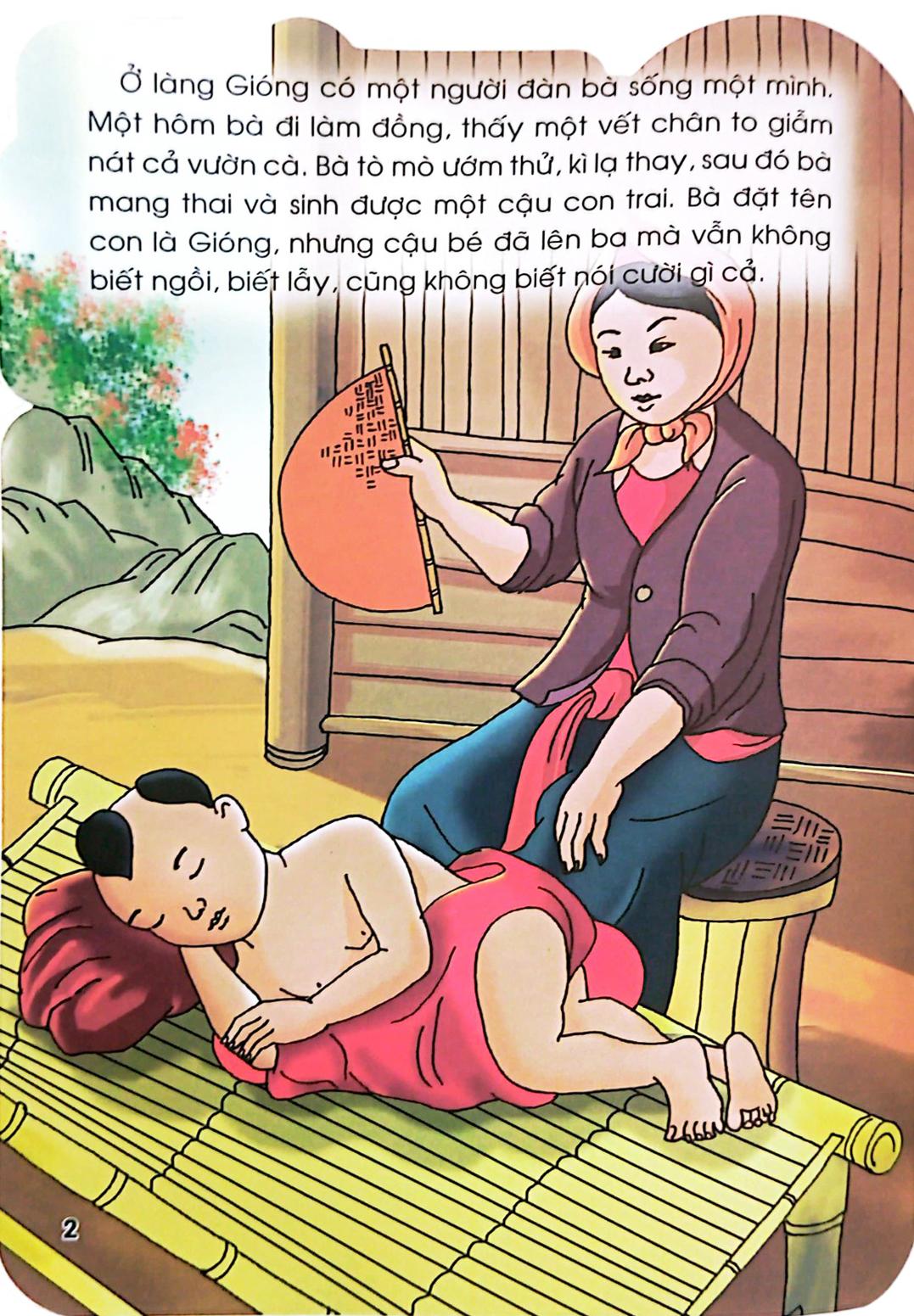 Truyện Cổ Tích Việt Nam Dành Cho Thiếu Nhi - Thánh Gióng (Tái Bản 2023)