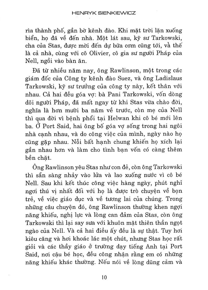 Trên Sa Mạc Và Trong Rừng Thẳm