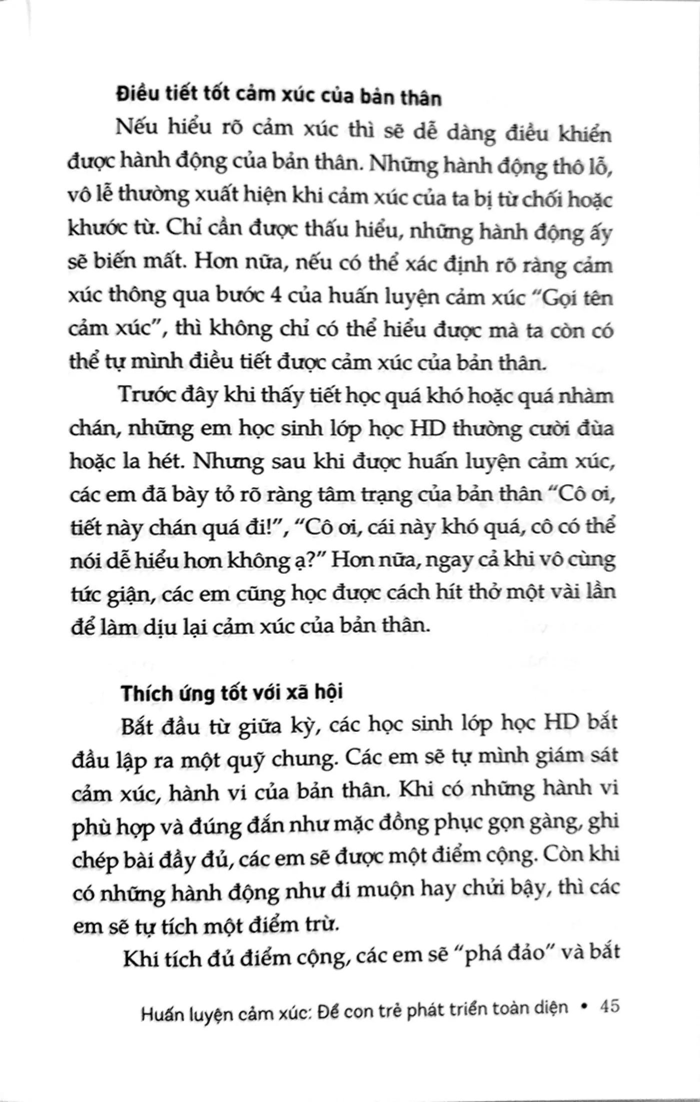 Huấn Luyện Cảm Xúc Để Con Trẻ Phát Triển Toàn Diện