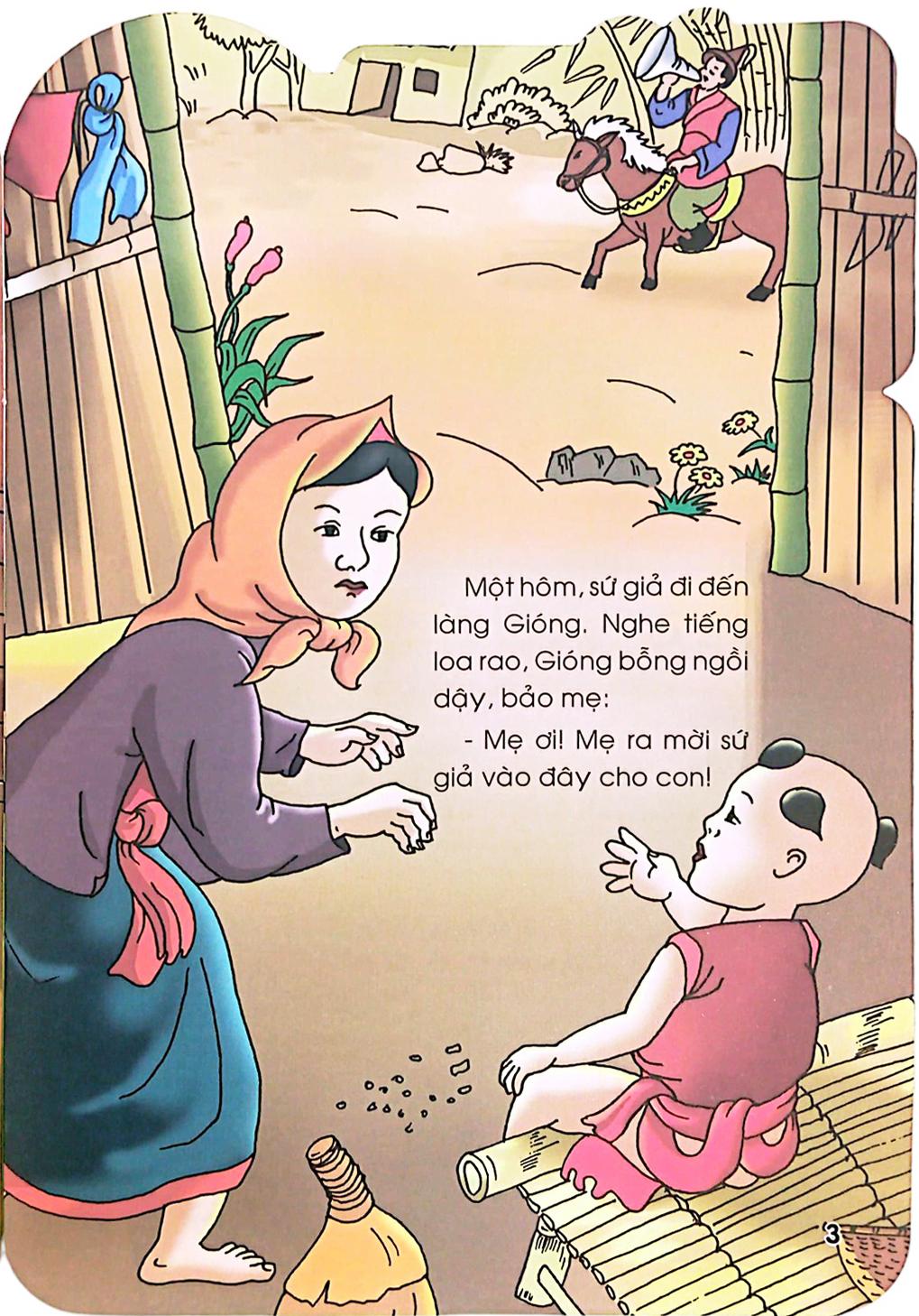 Truyện Cổ Tích Việt Nam Dành Cho Thiếu Nhi - Thánh Gióng (Tái Bản 2023)