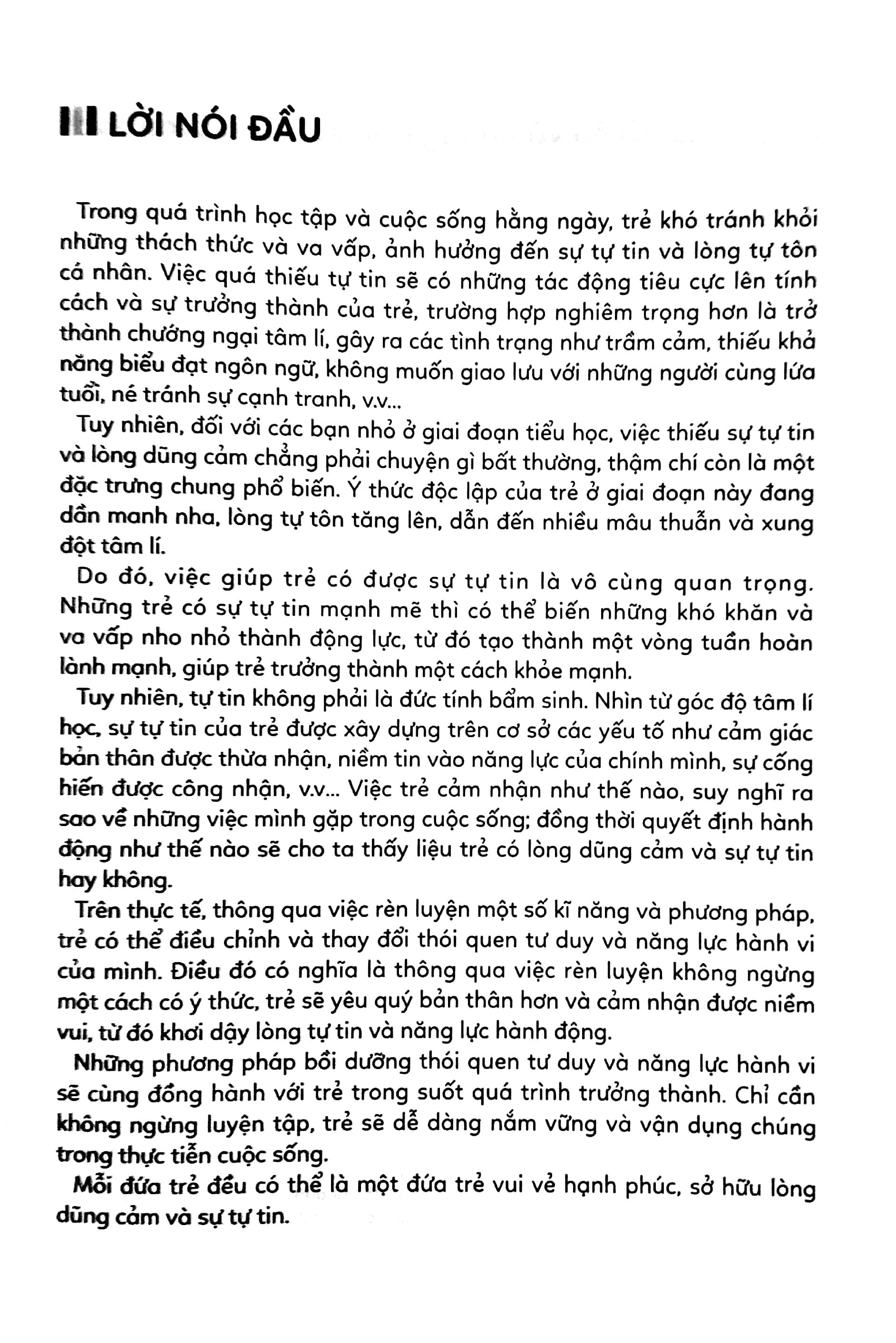 Kĩ Năng Xã Hội Cho Học Sinh Tiểu Học - Học Cách Tự Tin