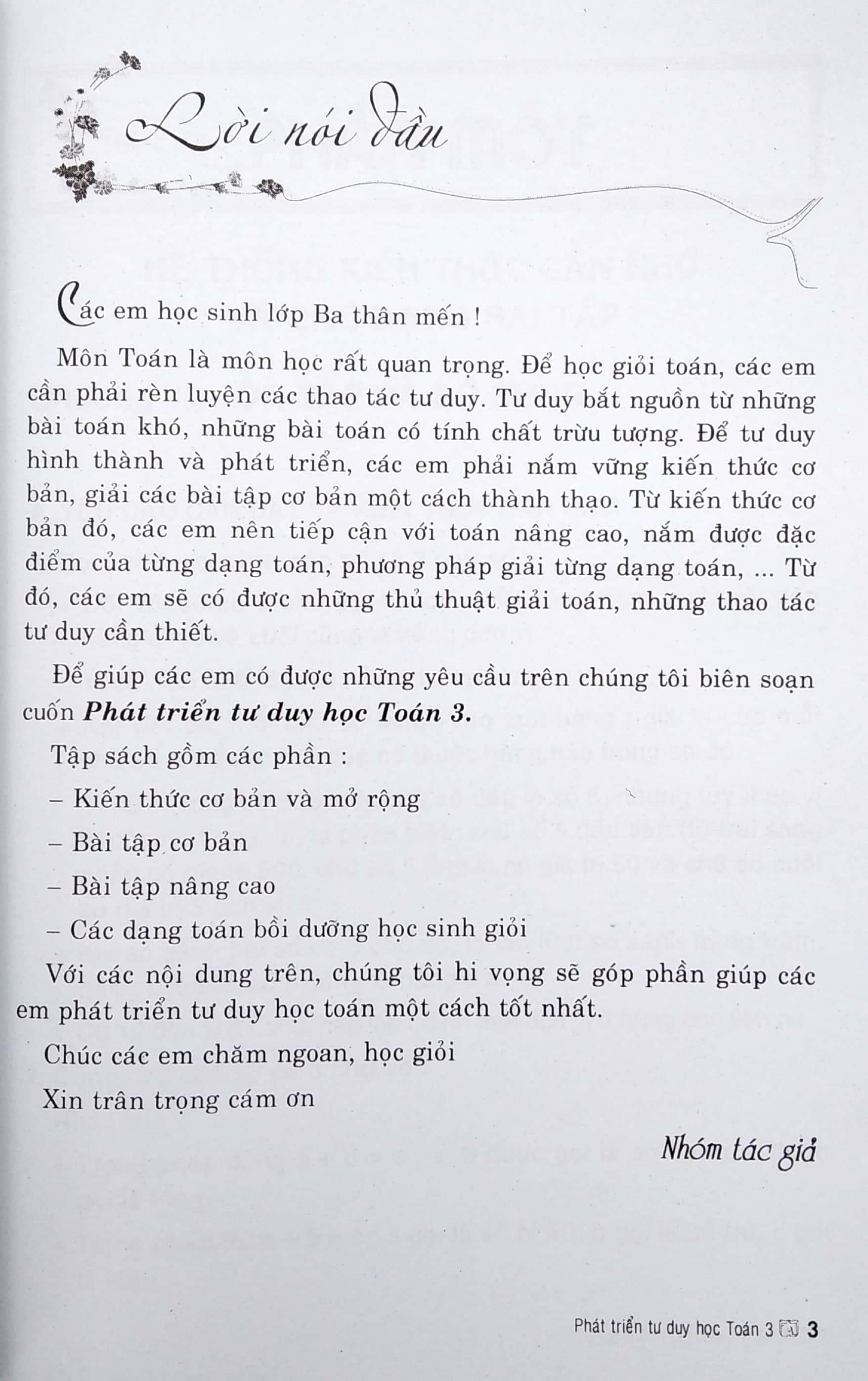 Phát Triển Tư Duy Toán 3