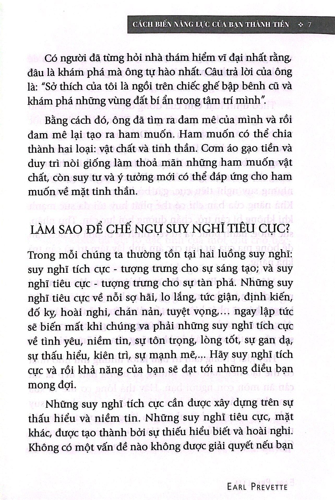 Cách Biến Năng Lực Của Bạn Thành Tiền