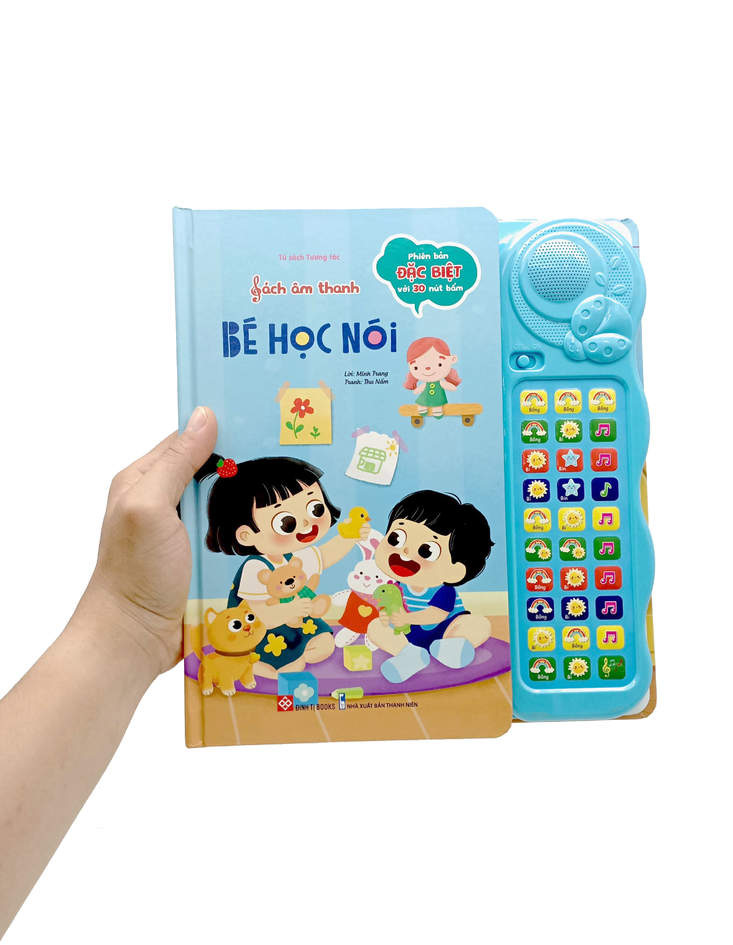 Sách Tương Tác - Sách Âm Thanh - Bé Học Nói