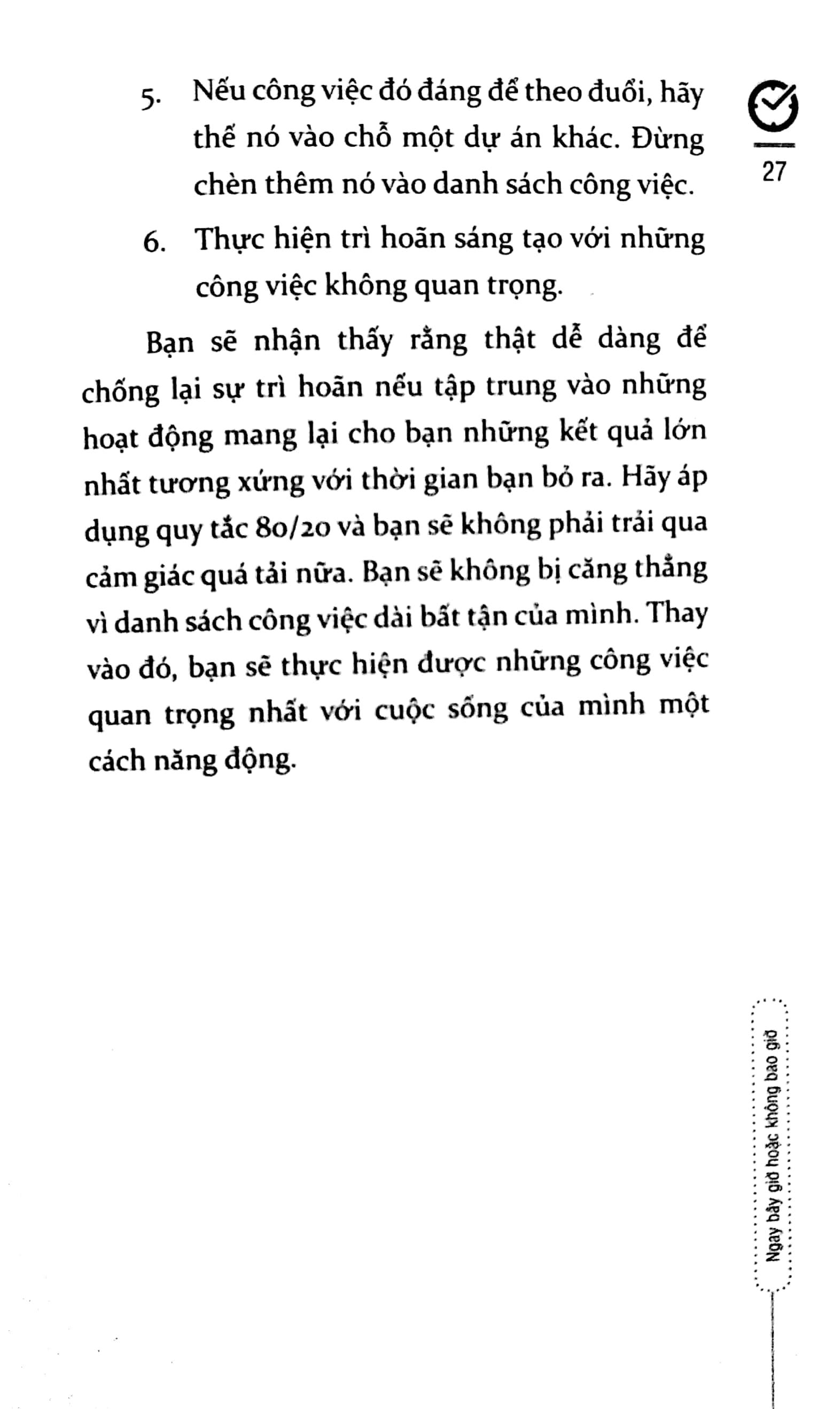 Ngay Bây Giờ Hoặc Không Bao Giờ (Tái Bản)