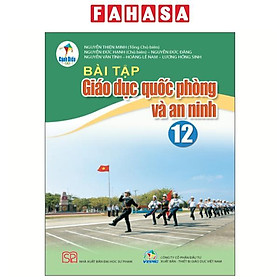 Sách - Bài Tập Giáo Dục Quốc Phòng Và An Ninh 12 (Cánh Diều) (Chuẩn)
