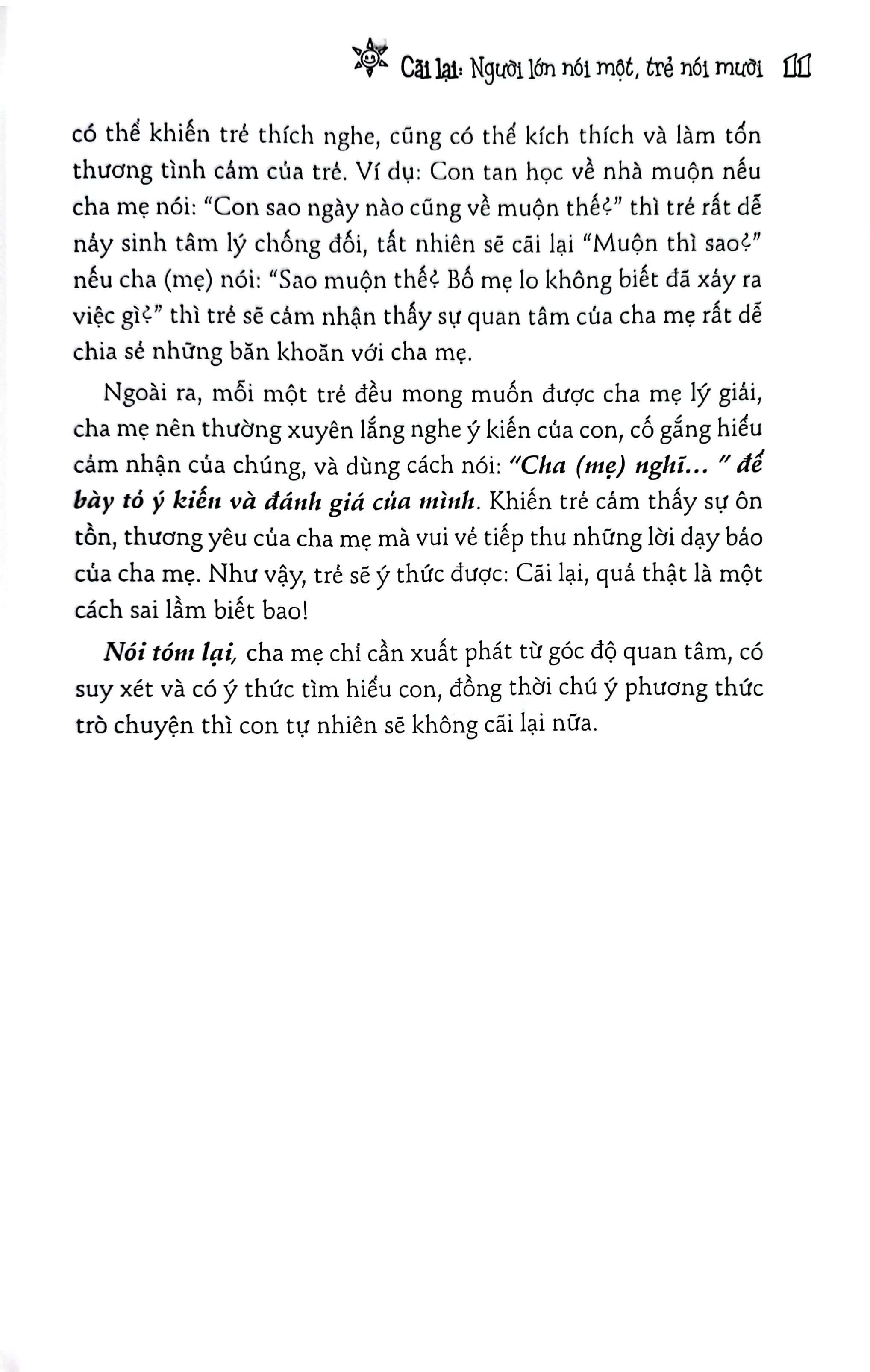 Làm Gì Khi Con Không Nghe Lời